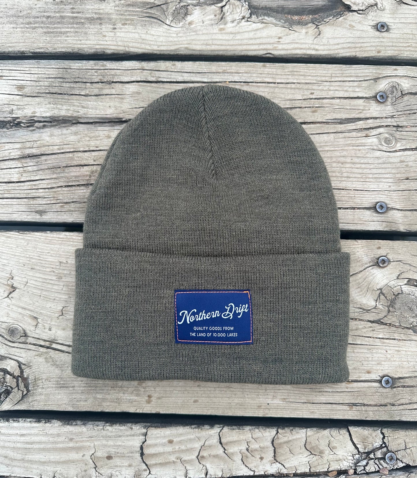Signature Knit Beanie - Olive