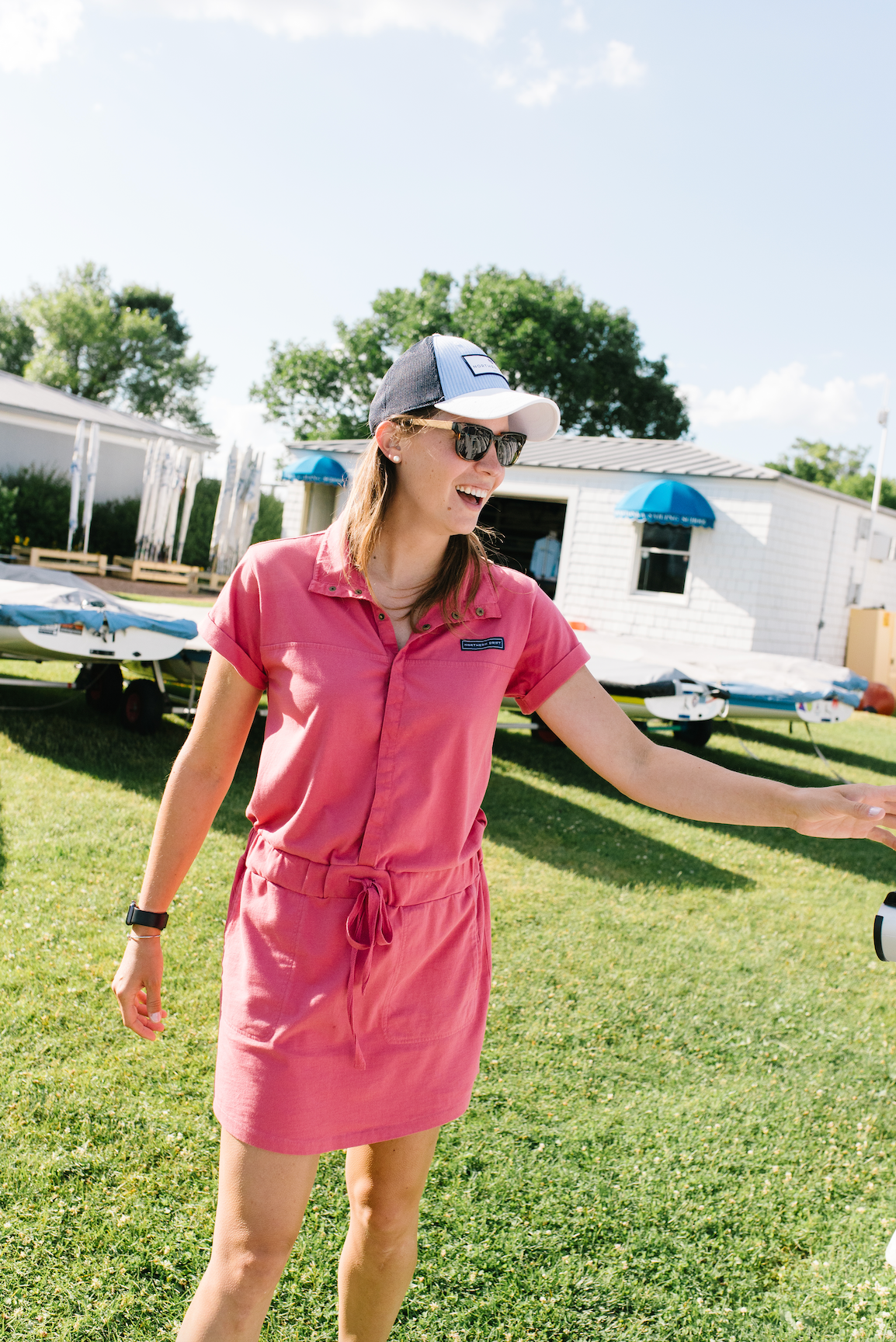 On-the-Go Dress - Nantucket Red - Final Sale