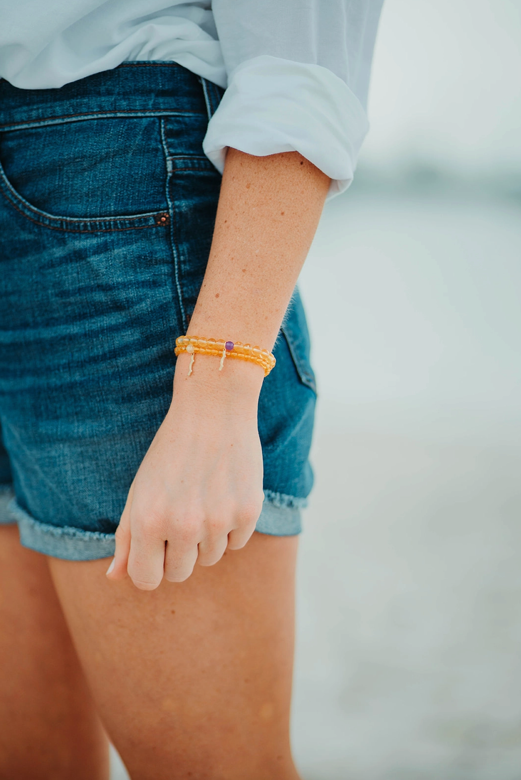 Citrine Rayminder Bracelet by Sailormade - FINAL SALE