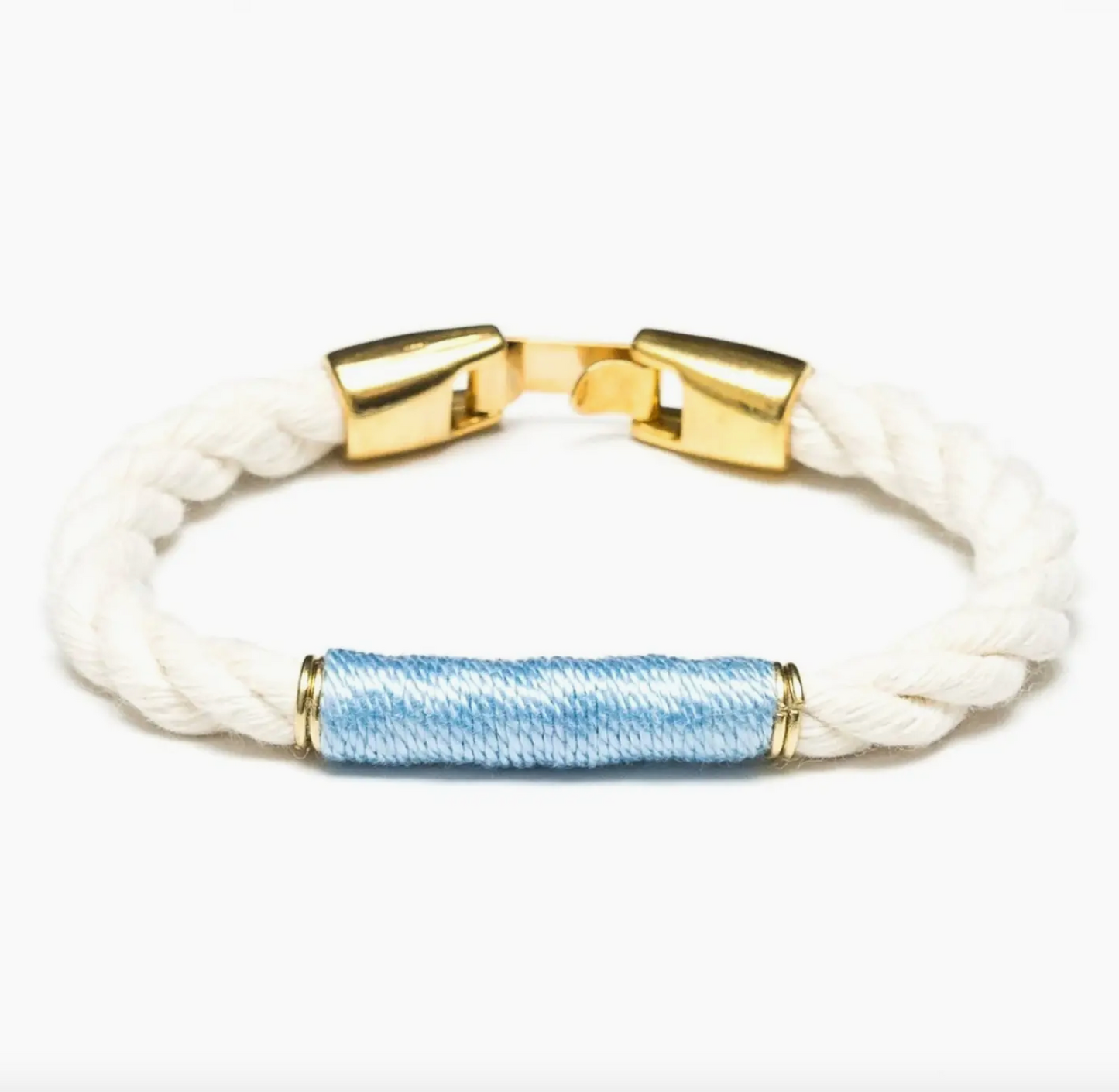 Ivory Light Blue Beacon Bracelet by Allison Cole