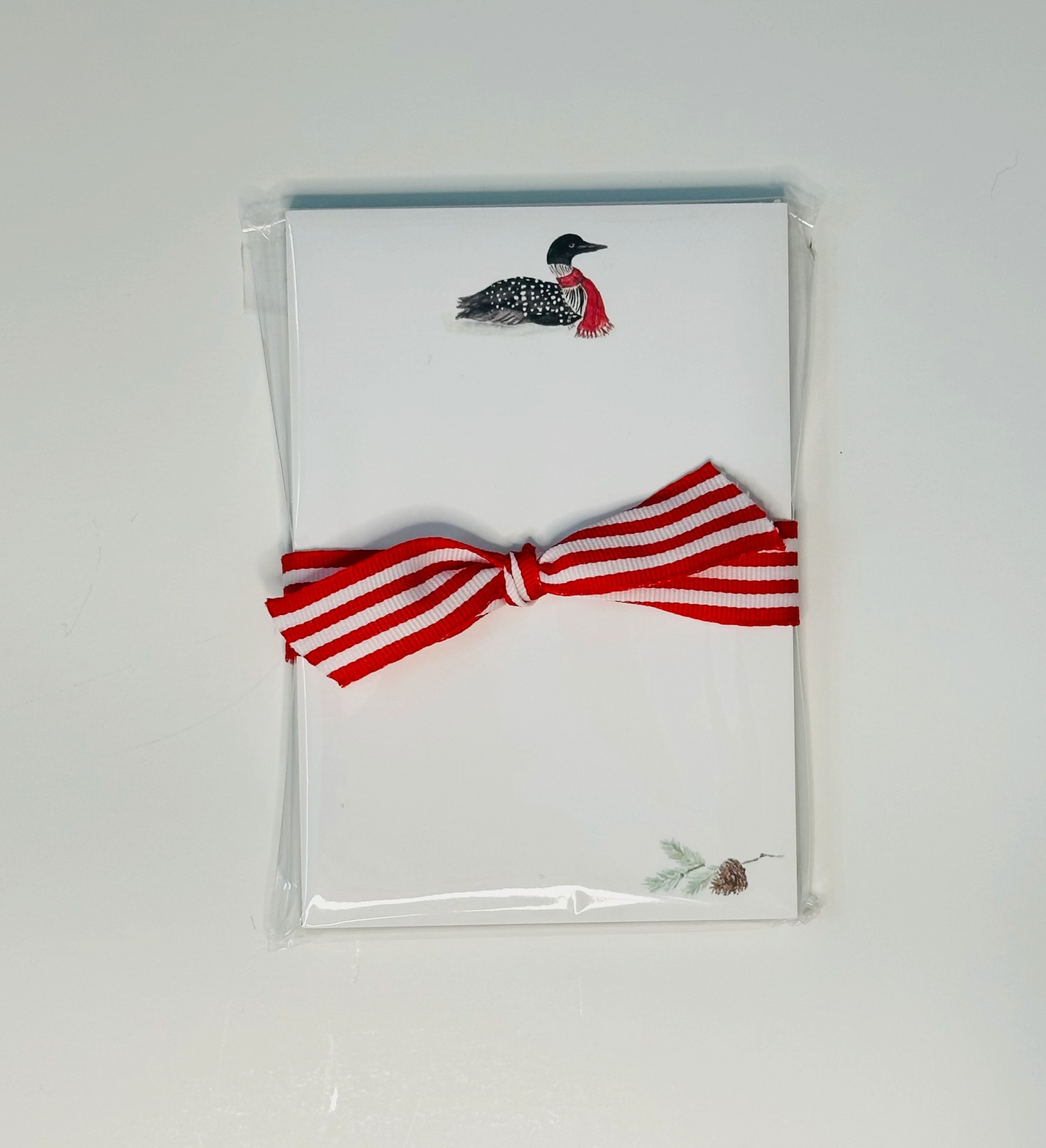 Loon with Scarf Notepad by LSA-Studio