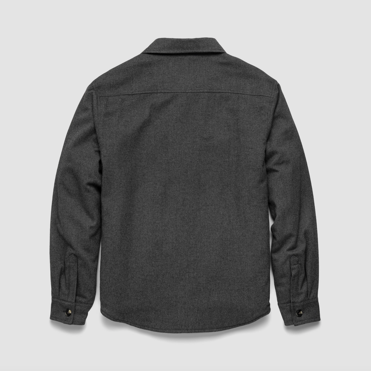 Charcoal Sherpa Lined Shirt Jacket by Surfside Supply