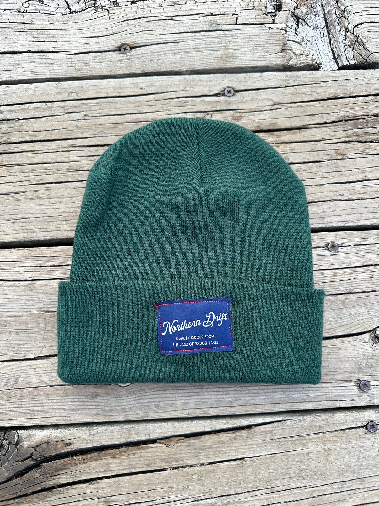 Signature Knit Beanie - Forest Green
