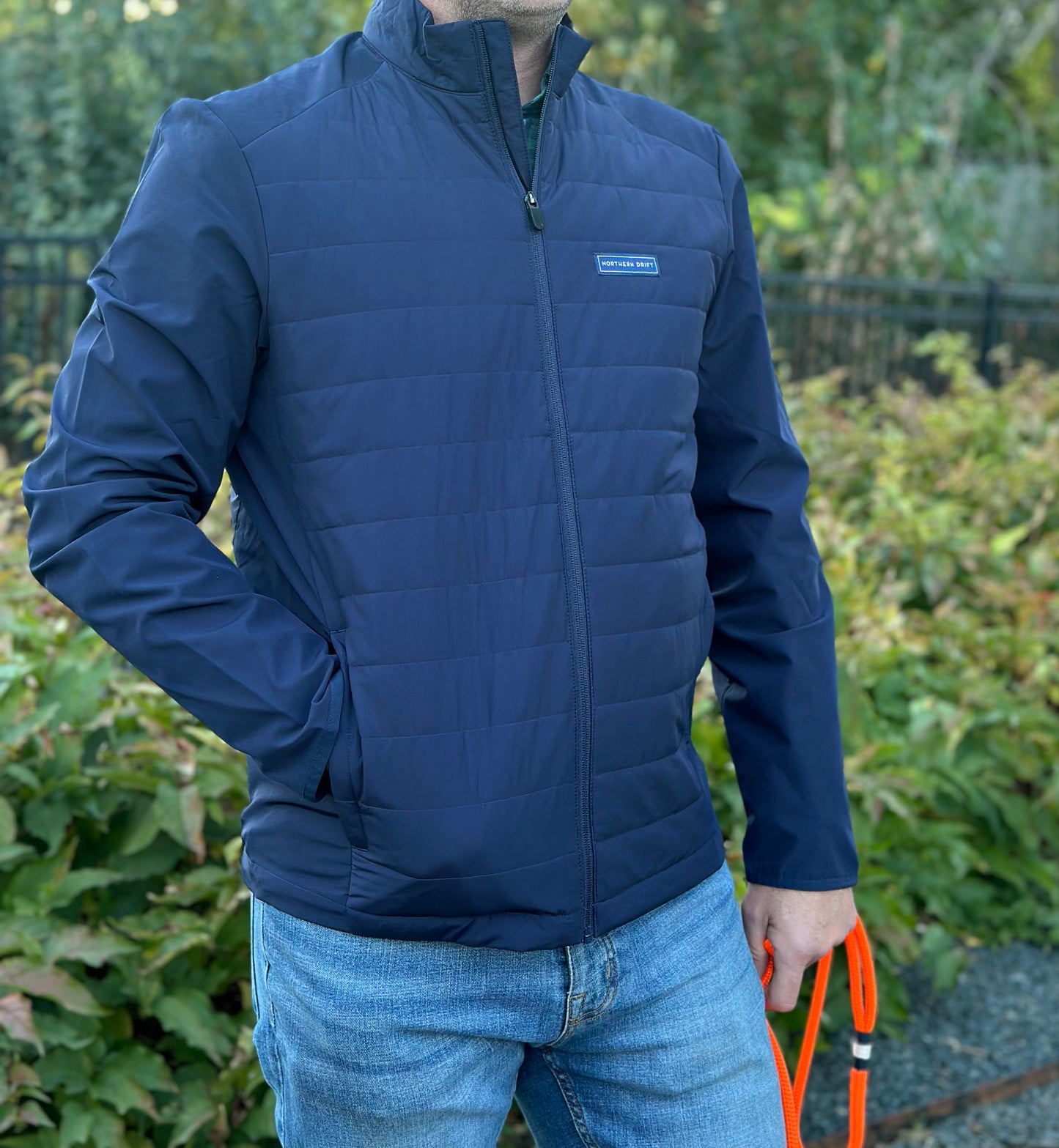 Quilted Performance Shirt Jacket