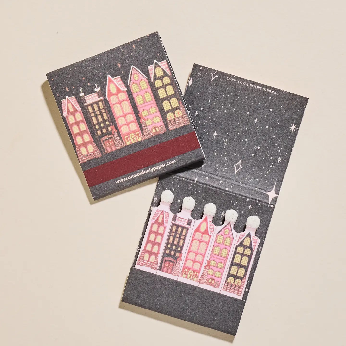 Winter Village Printed Matches - In Store Only