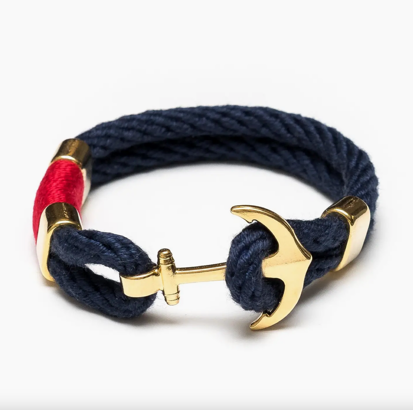 Navy Red Waverly Bracelet by Allison Cole