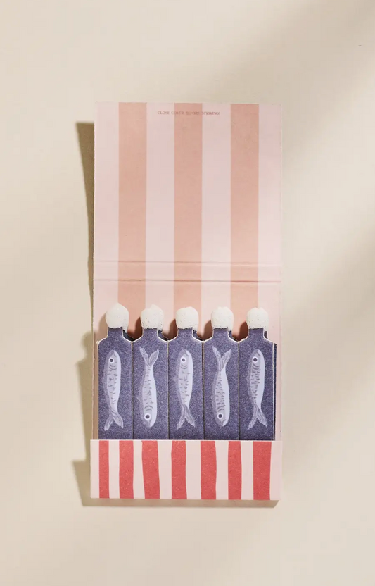 Sardine Tin Printed Matches