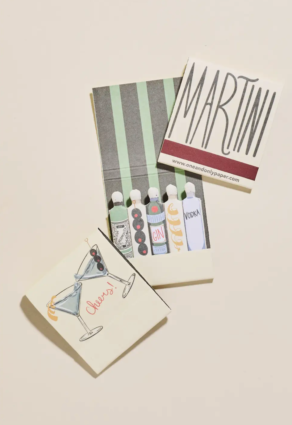 Martini Printed Matches