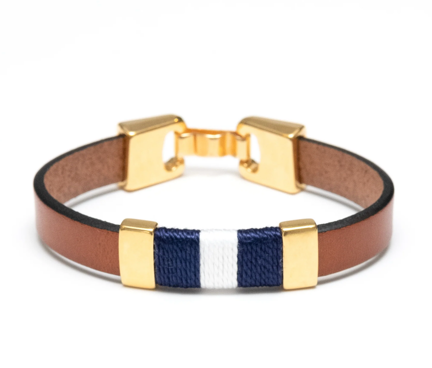 Bristol Bracelet - Navy/Gold by Allison Cole