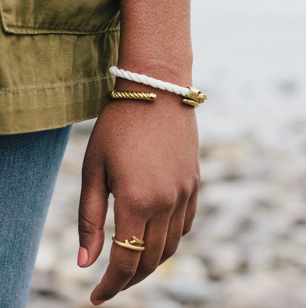 Endeavor Single Wrap Bracelet - Wheat by Sailormade