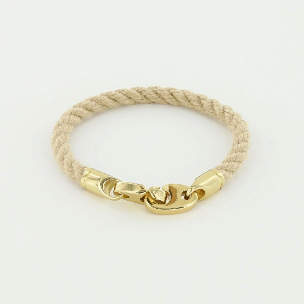 Endeavor Single Wrap Bracelet - Wheat by Sailormade