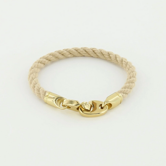 Endeavor Single Wrap Bracelet - Wheat by Sailormade