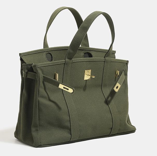 Navy Canvas Bag