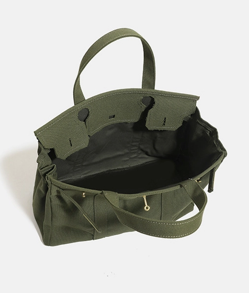 Navy Canvas Bag
