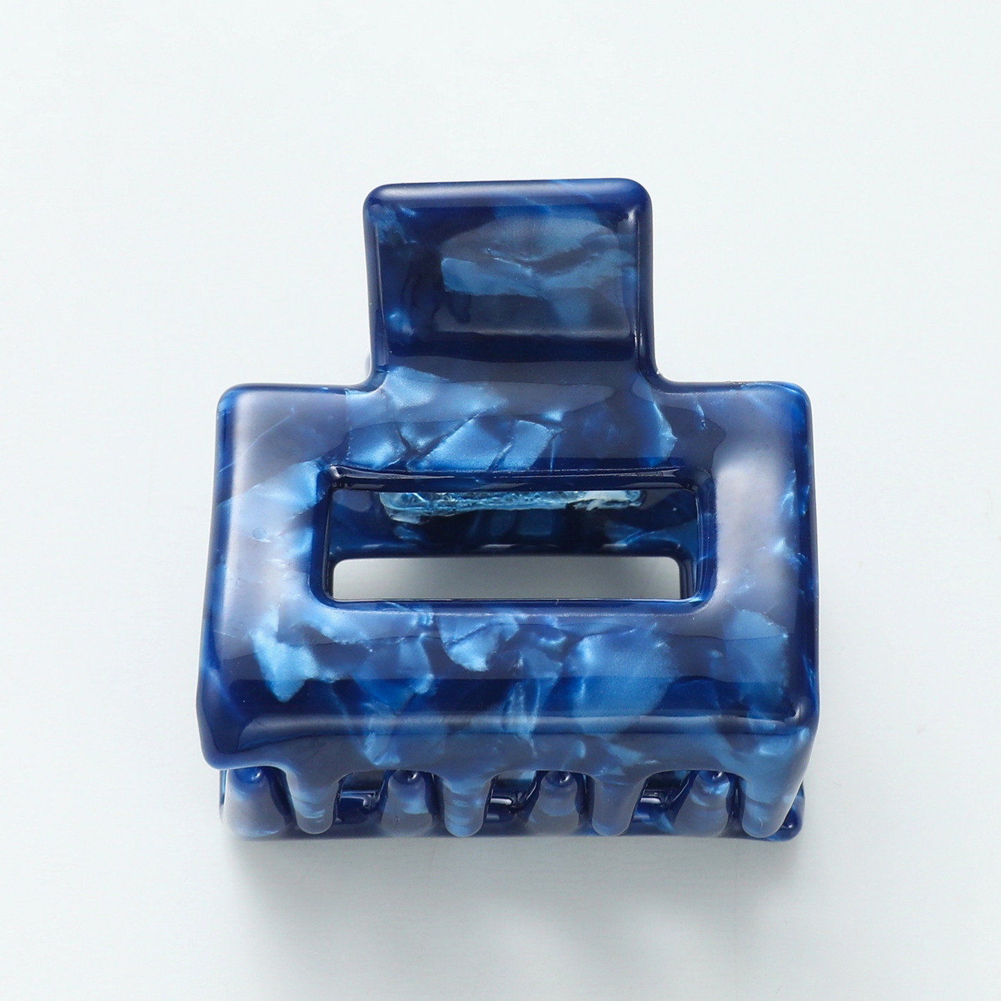 Denim Blue Mini Claw Clips