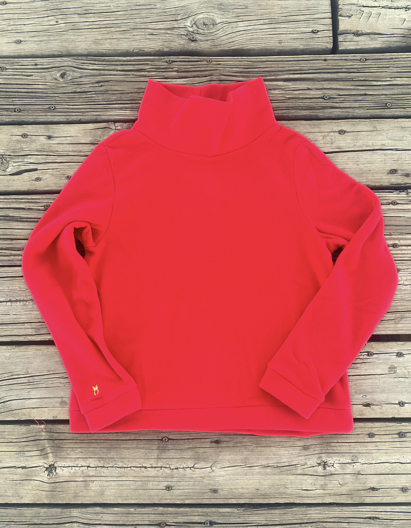 Park Slope Turtleneck by Dudley Stephens - Cherry Red